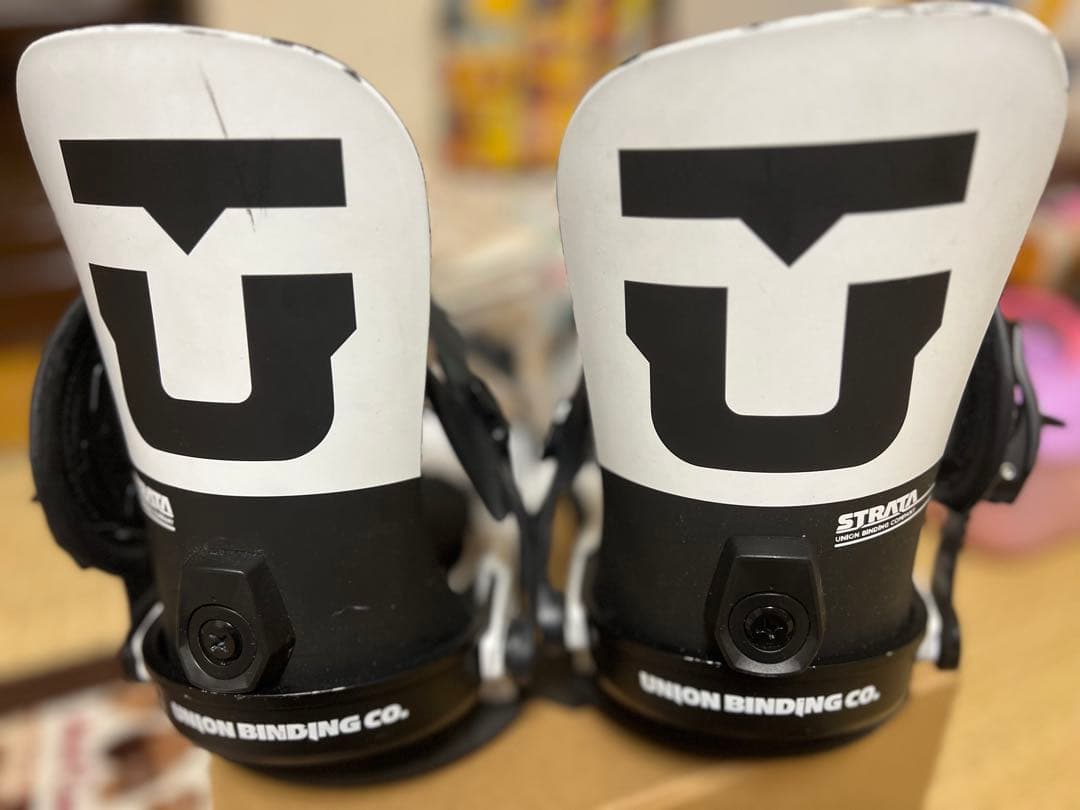 UNION STRATA ホワイト ビンディング Mサイズ