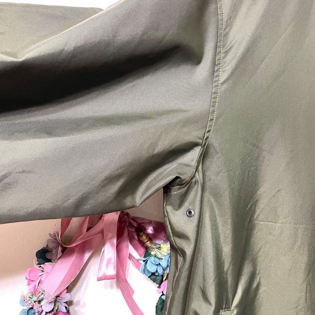 美品【ノースフェイス】アウター　コーチジャケット（X L）カーキ