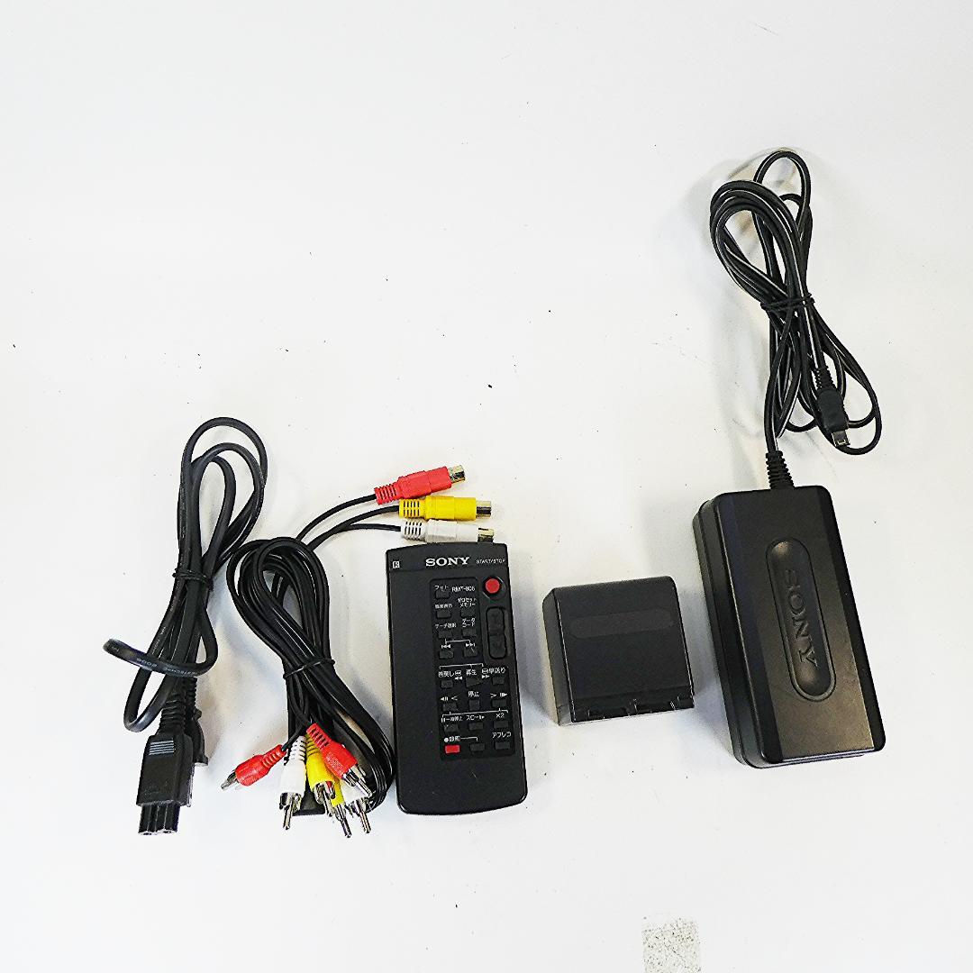 動作品ソニー DCR-TRV7 MiniDVビデオカメラ　DVDダビングに最適