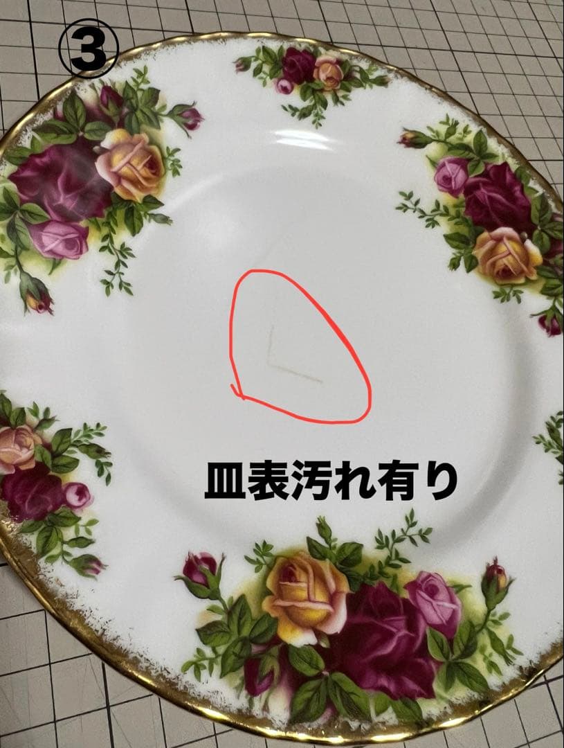   オールドカントリーローズ　皿10枚セット