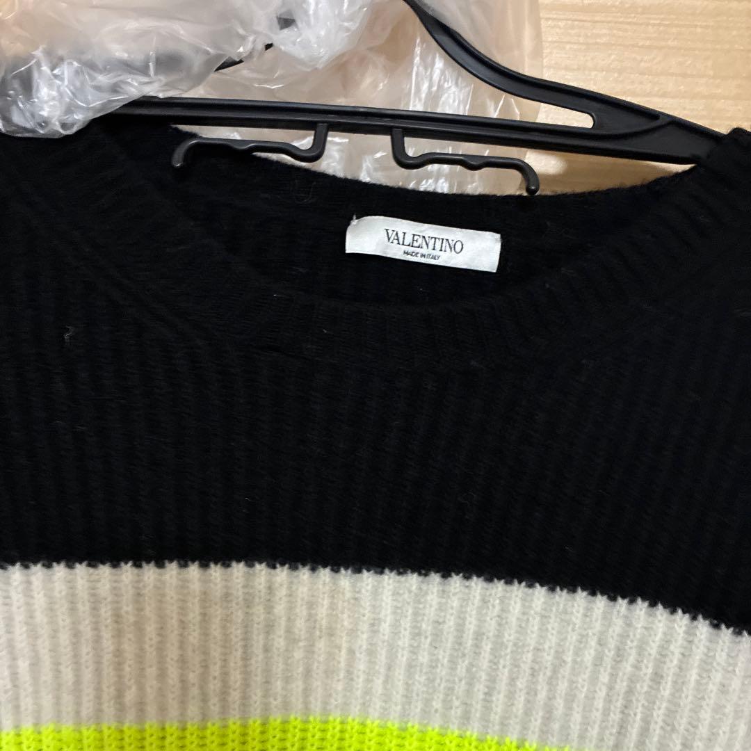 t*n様 VALENTINO ストライプニットセーター