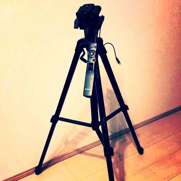 手元で本格簡単操作！SONY リモコン三脚 VCT-80AV 美品