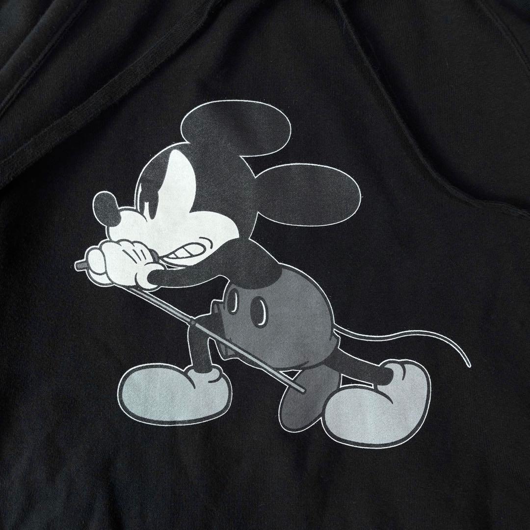 ✨希少/極美品/L✨ナンバーナイン×ディズニー パーカー ミッキー 宮下期 黒