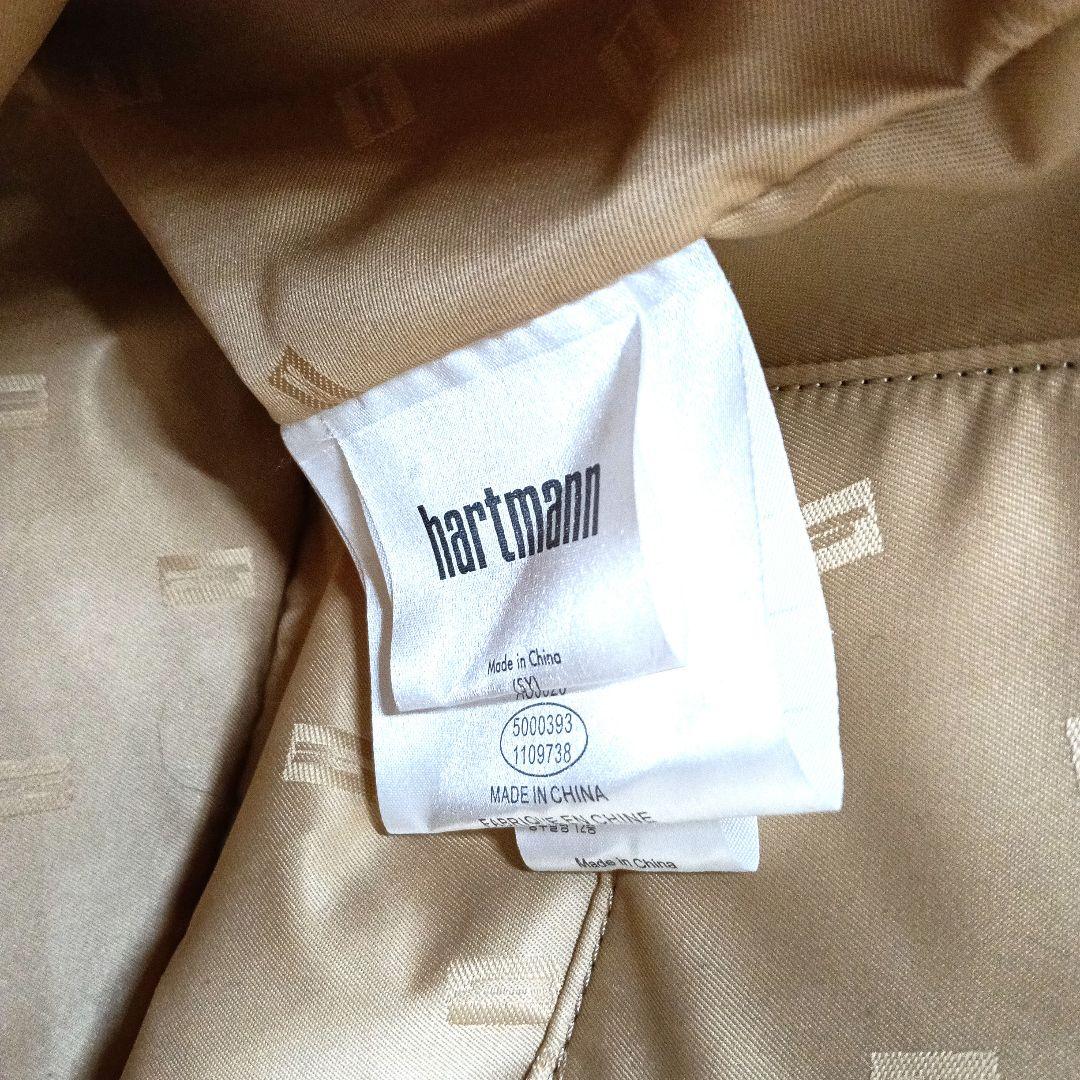 Hartmann　ブラウン ベージュ トートバッグ レザー　上291
