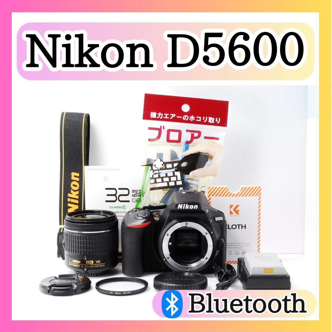 トシ✨美品 Bluetooth搭載✨ Nikon D5600 ショット数少