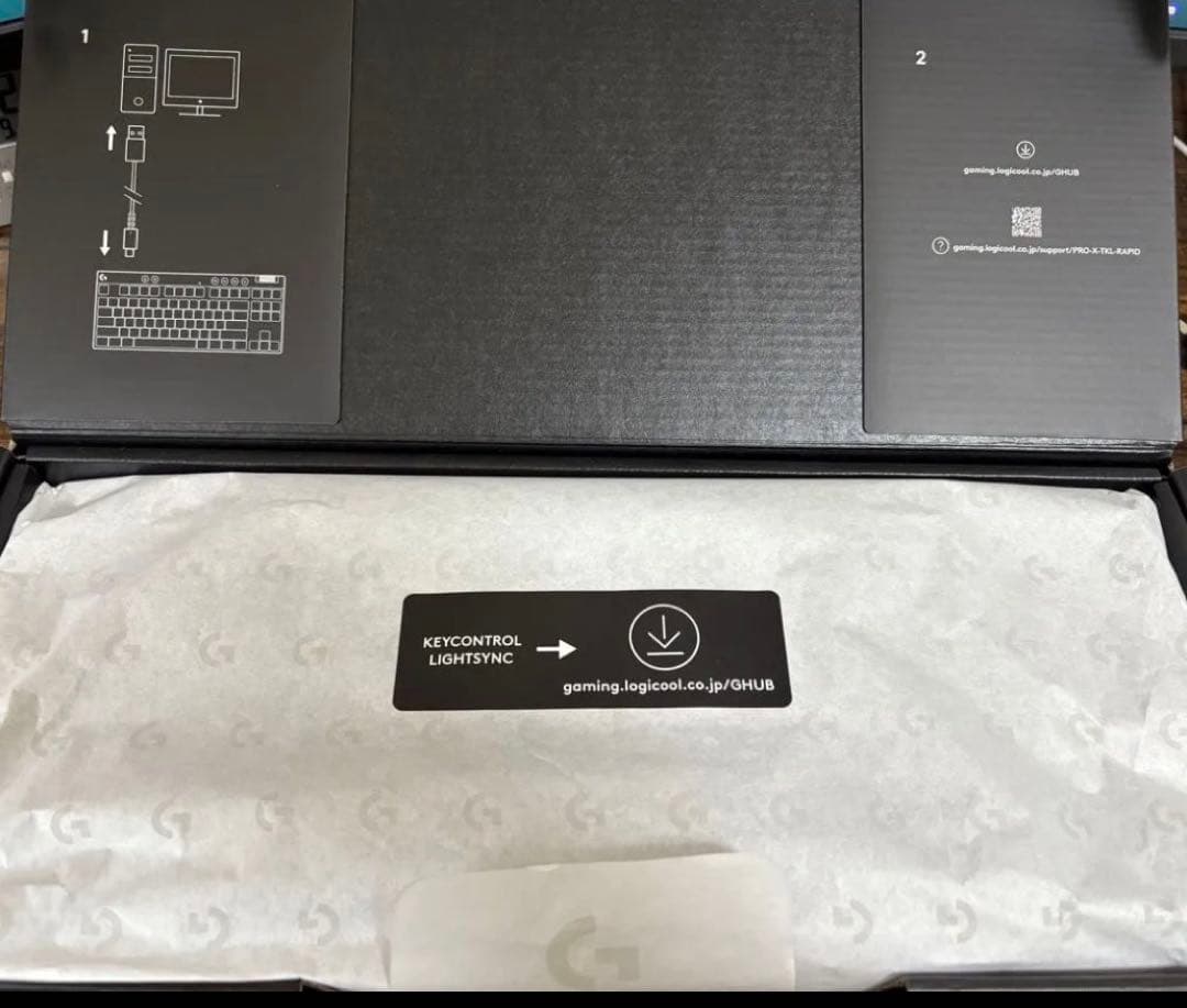 【極美品】Logicool PRO X TKL RAPID キーボード本体