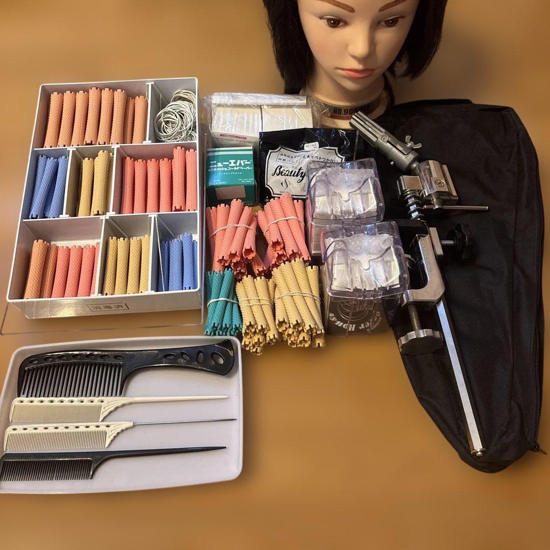 美容師国家試験　ワインディングセット