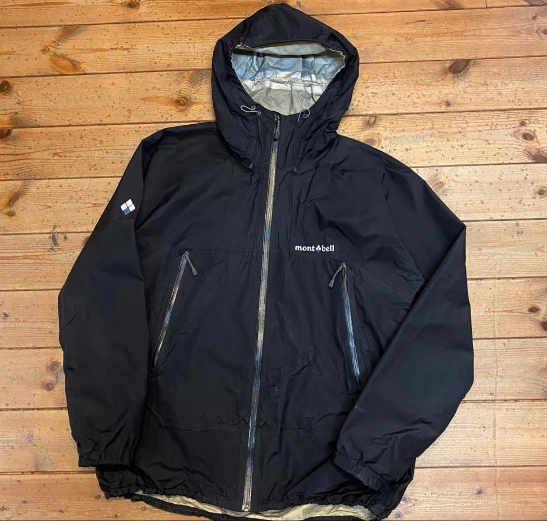 mont-bell GORE-TEX レインダンサージャケット XL ブラック
