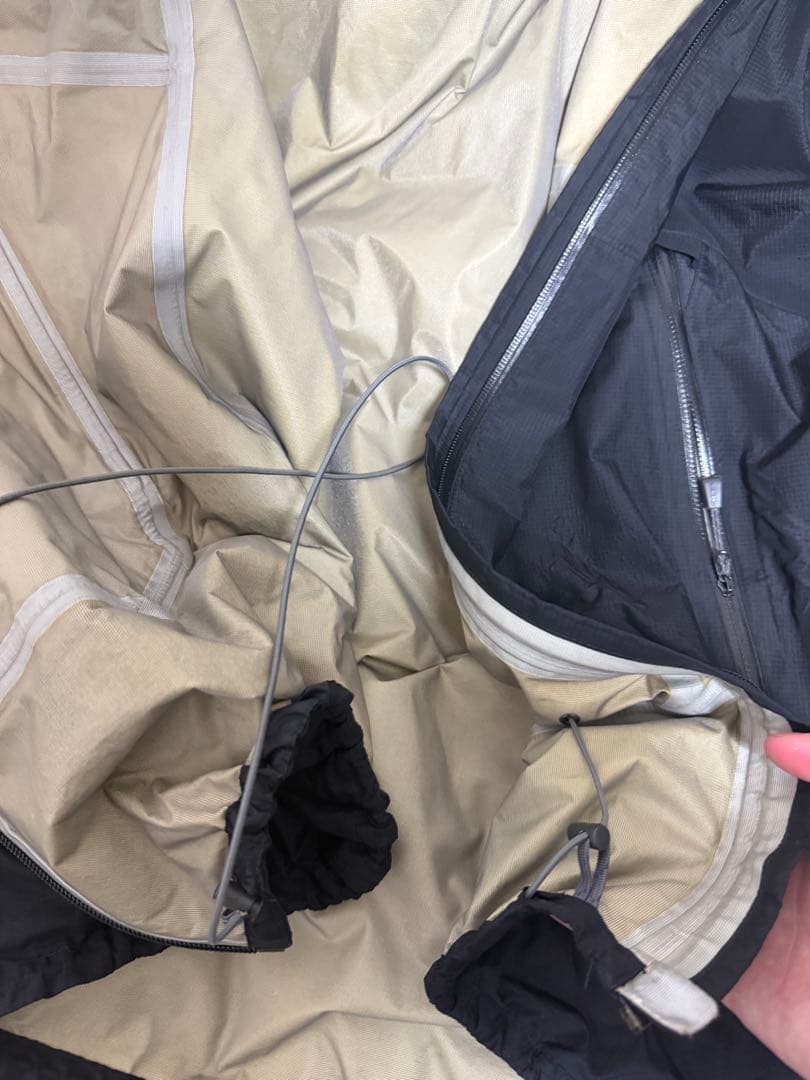 mont-bell GORE-TEX レインダンサージャケット XL ブラック