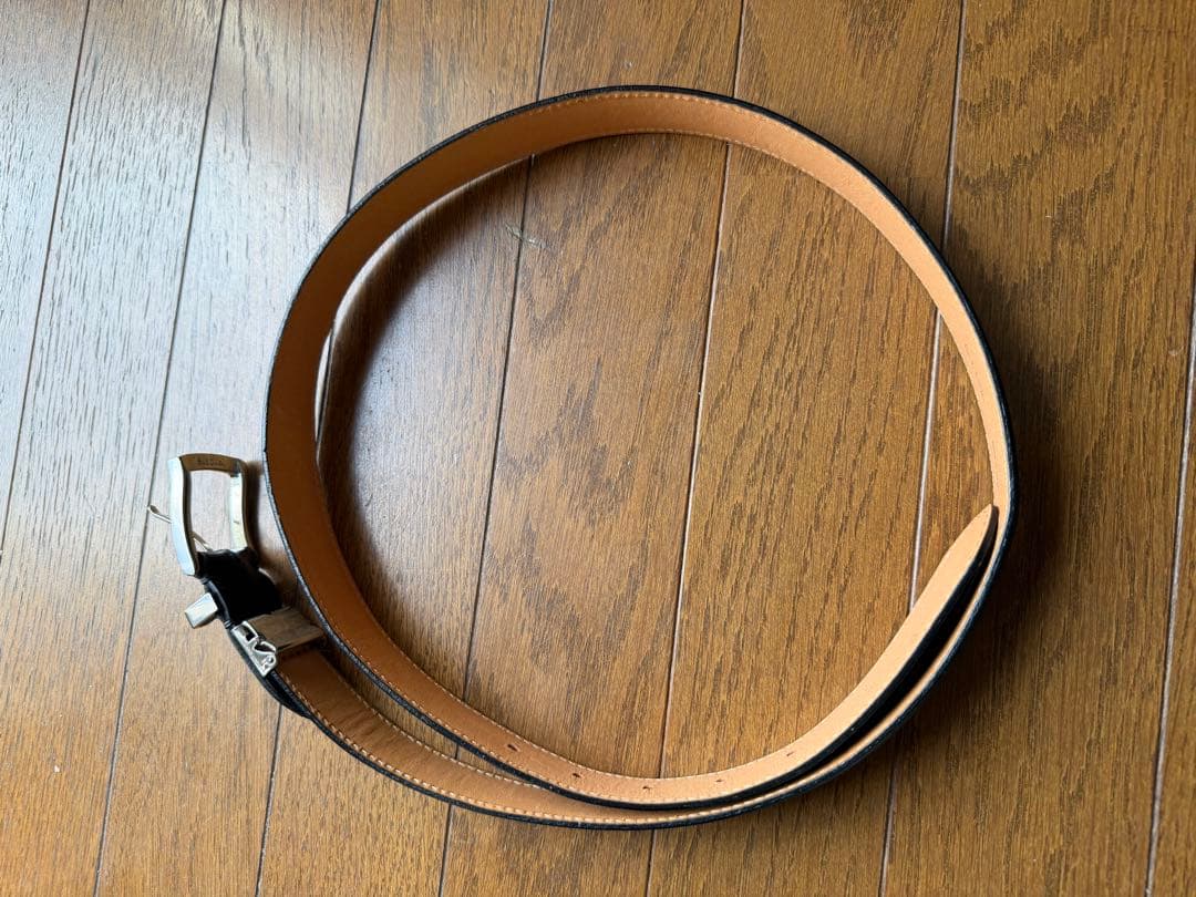 ポールスミス ベルト ツイストリング レザー W92-102