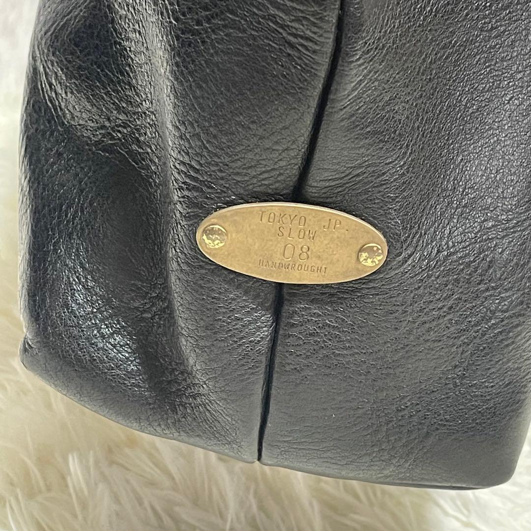 dandismoSLOW bono トートバッグ レザー 本革 ジップ付き