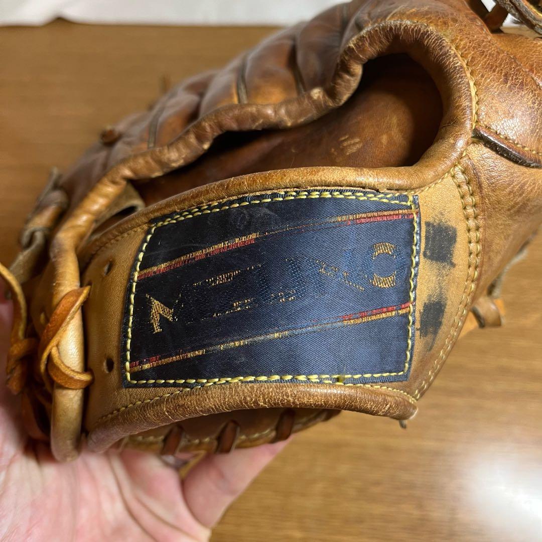 ミズノ ワールドウィン 一般硬式 グローブ グラブ 赤カップ 良品 内野用