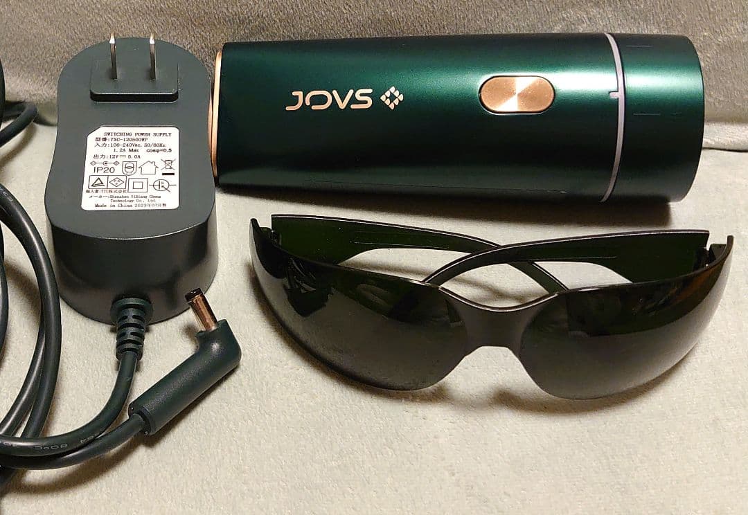 JOVS DORA 光脱毛器 グリーン 取説、箱なし