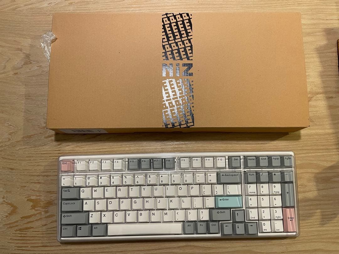 NiZキーボート X99 静電容量無接点方式 usb有線接続