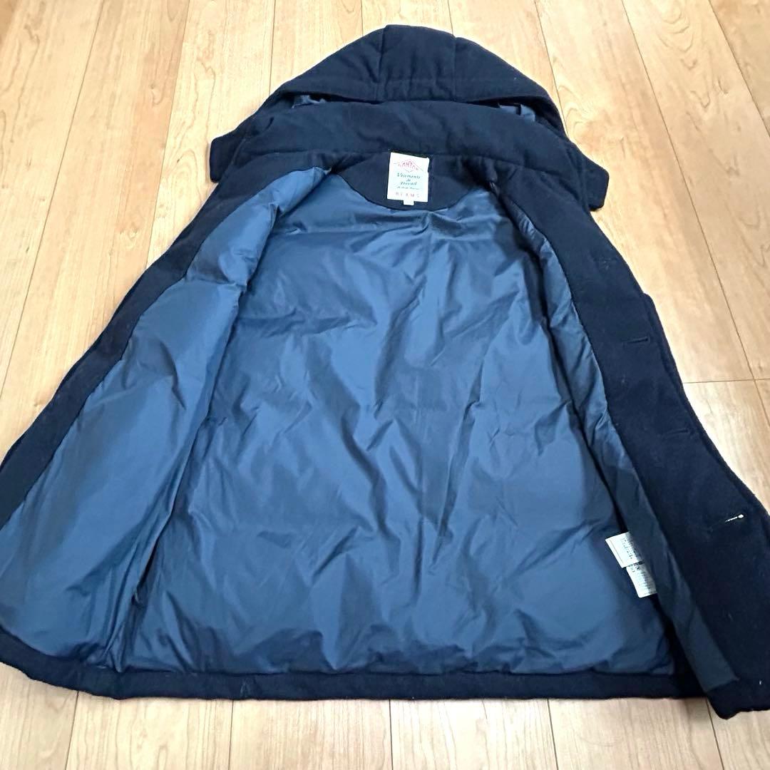 希少　ダントン　DANTON BEAMS別注 ウールモッサ ダウンベスト 44