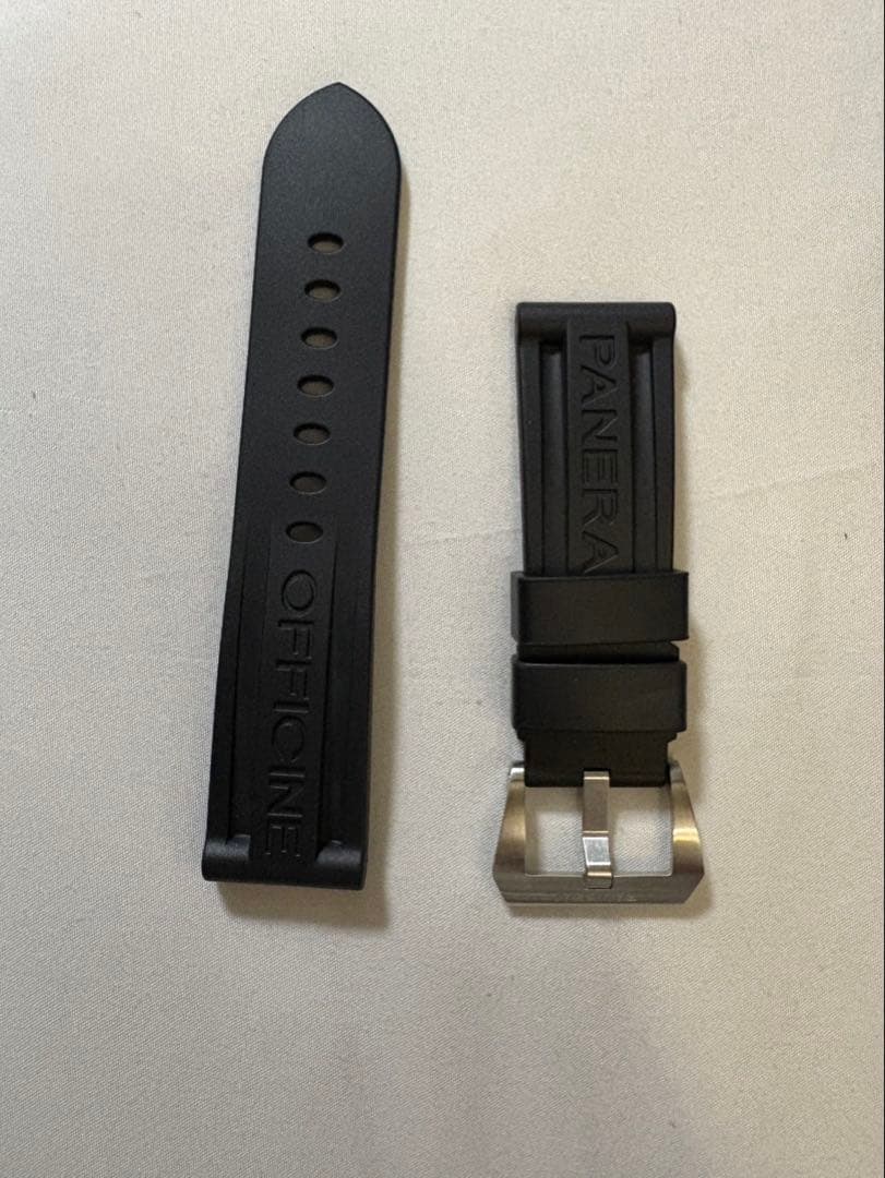 パネライ ルミノール　44mm PAM01084 バックル　ラバーベルト　正規品