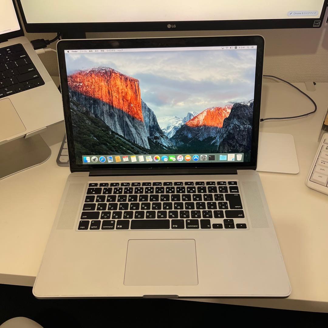 MacBook本体 MacBook Pro (Retina, 15-inch, Mid 2015)