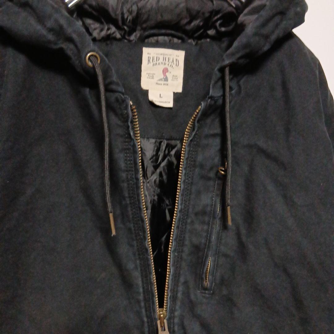 RED HEAD ワークジャケット ダックジャケット　ブラック L　C185