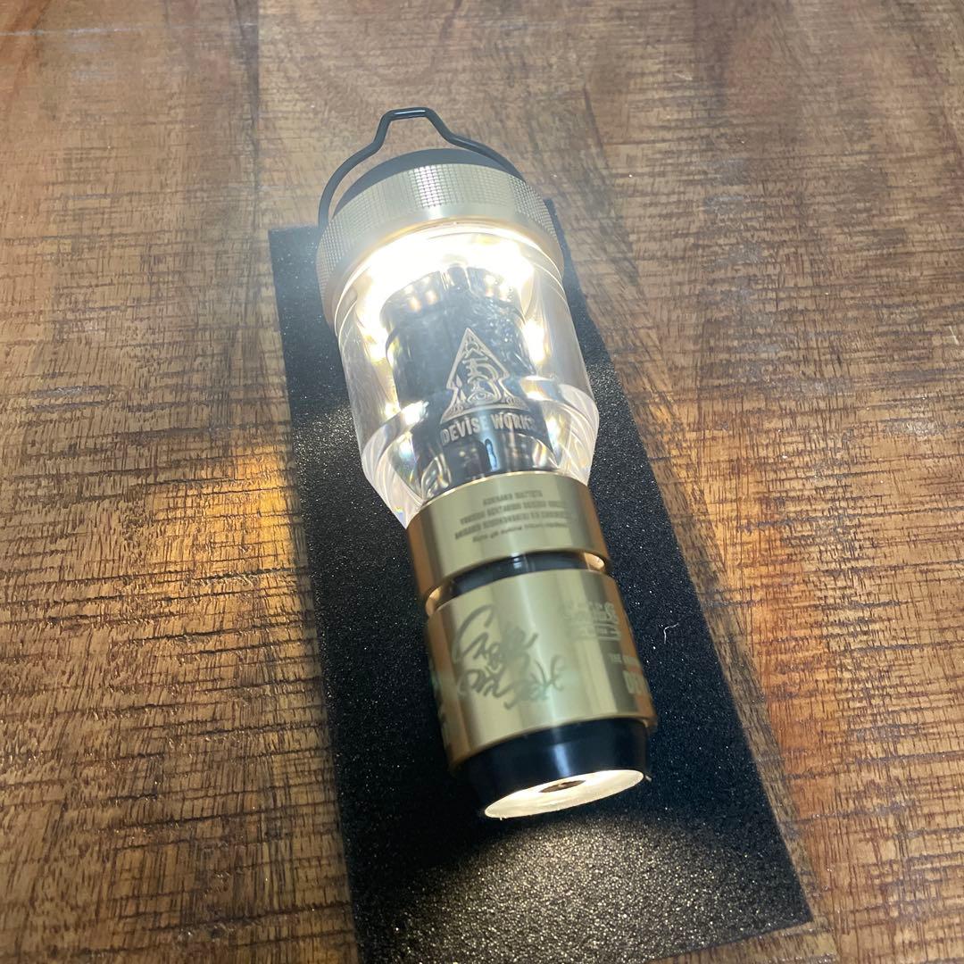 デバイスワークス　ミニマライト2.0 真鍮