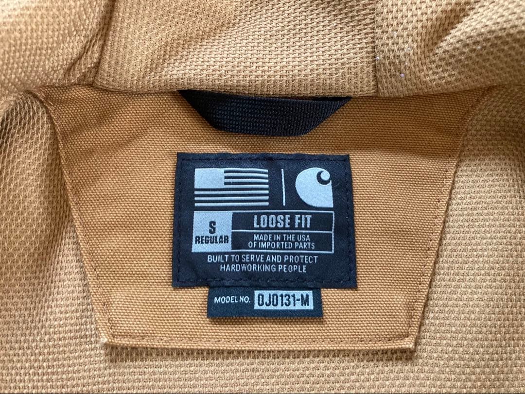 carhartt カーハート アクティブジャケット ブラウン USA製 S