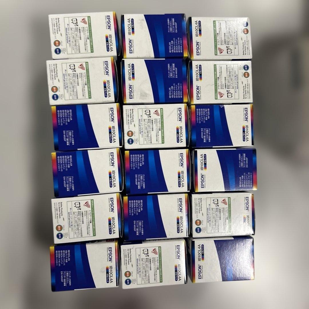 エプソン 純正 インクカートリッジ カードケース IB10CL4A 18点