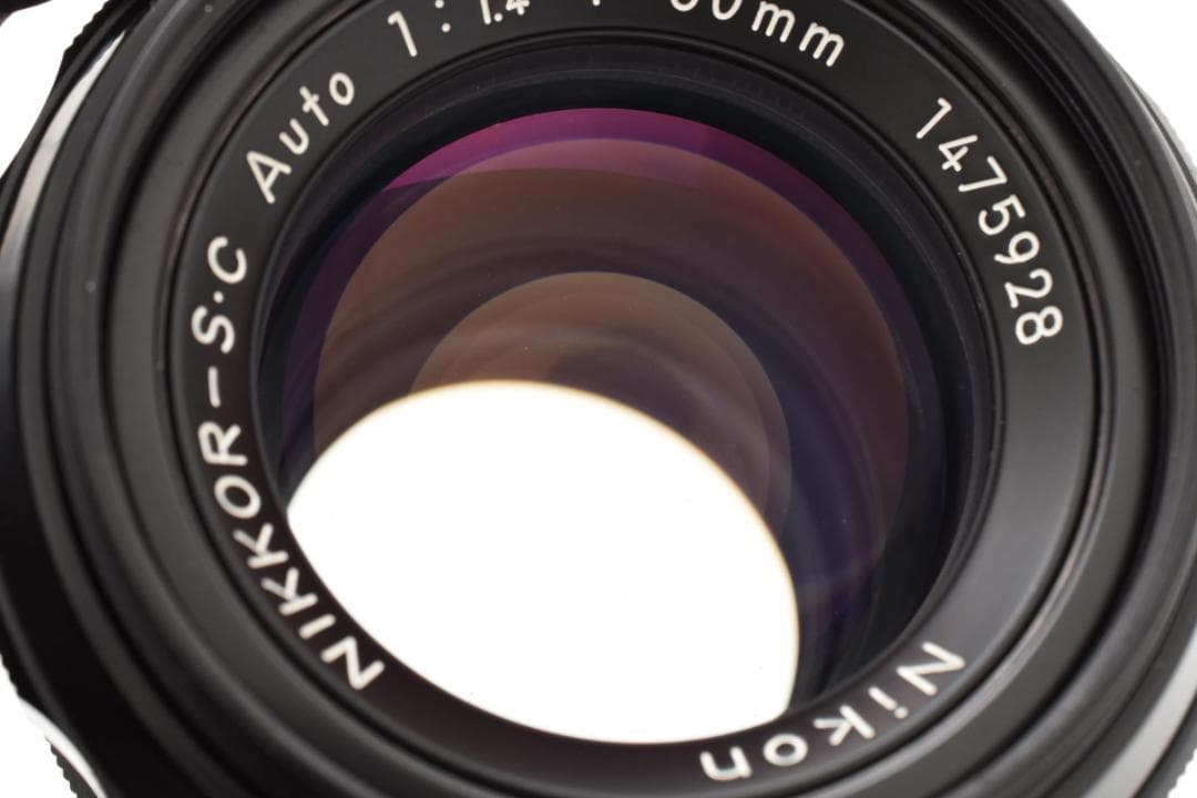 レンズ(単焦点) Nikon Non Ai Nikkor S.C Auto 50mm f/1.4