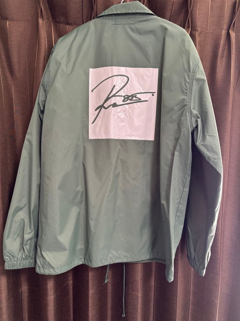LIVERTINEAGE×橘リノコラボ　コーチジャケット　L グリーン