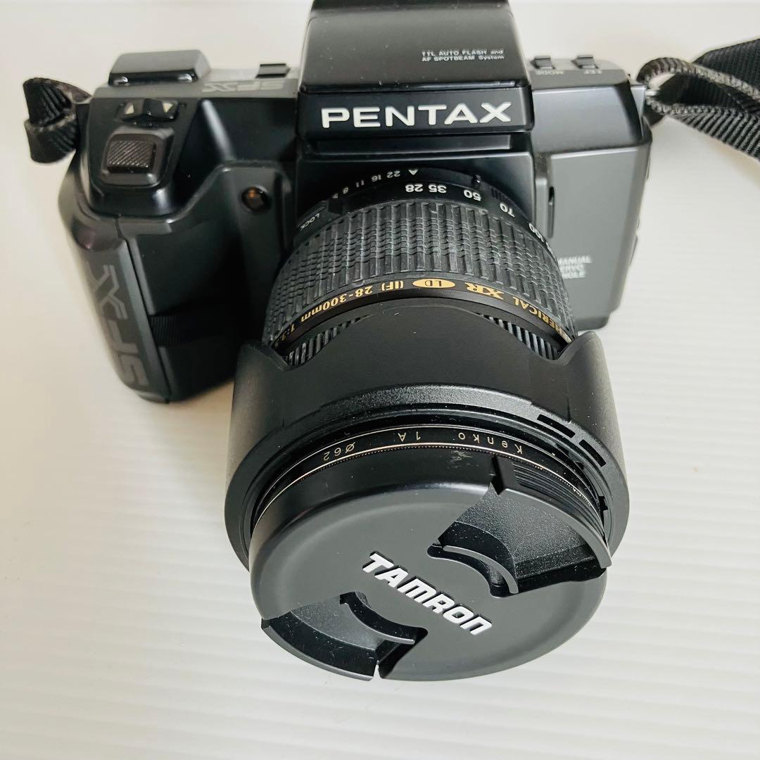ペンタックス SFX フィルムカメラ＆タムロン 高倍率ズームレンズ セット