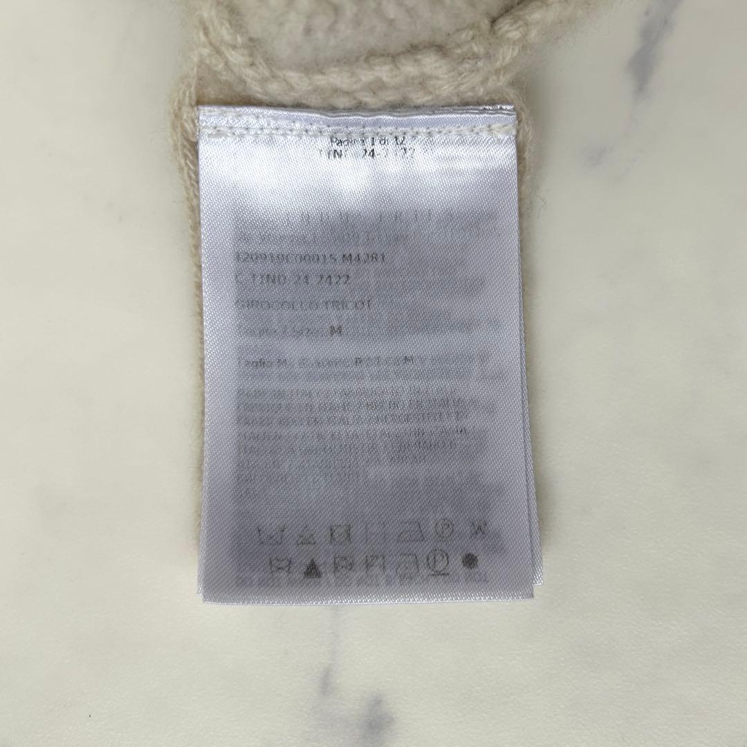 モンクレール 2023年モデル セーター ニット カシミヤ混ワッペン ケーブル