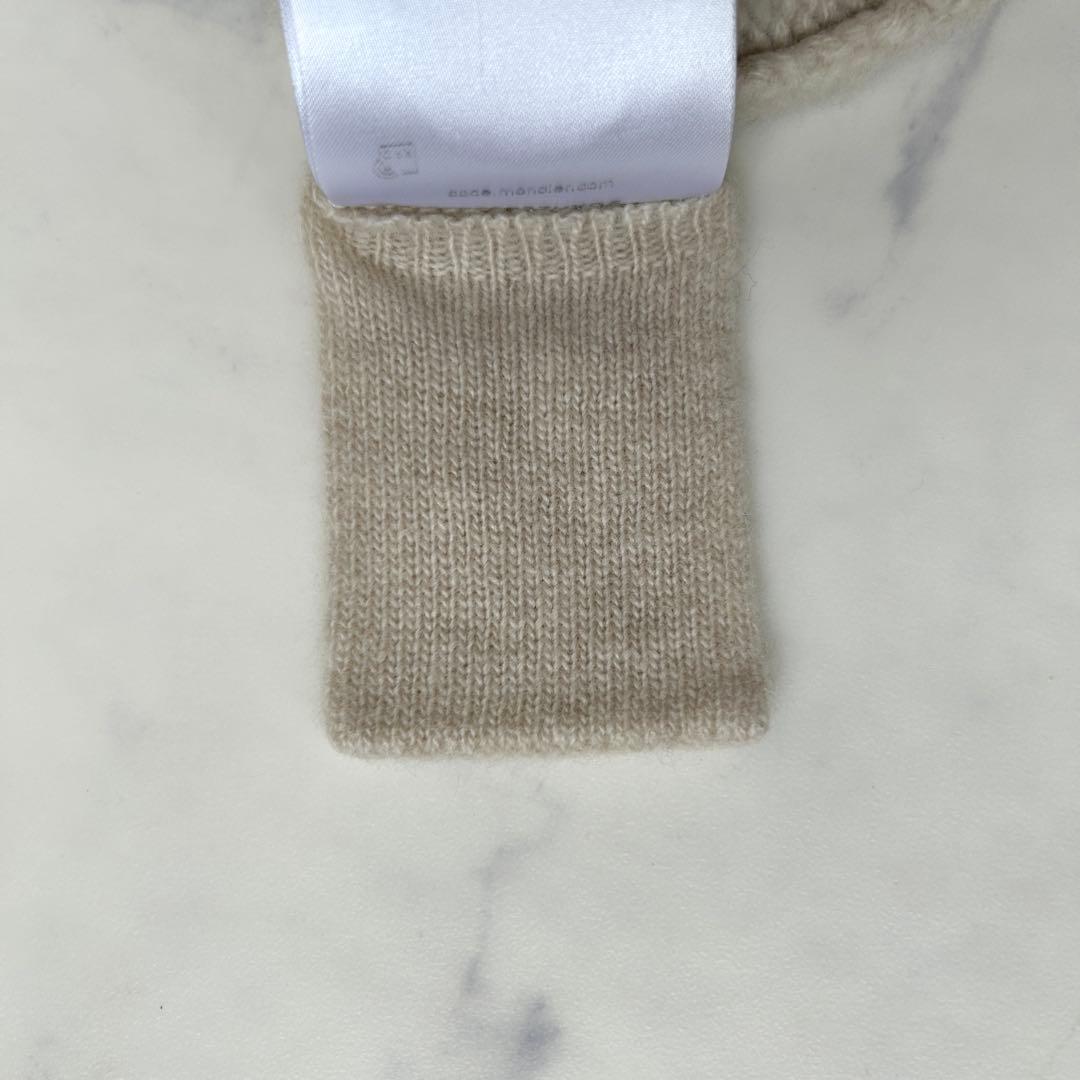 モンクレール 2023年モデル セーター ニット カシミヤ混ワッペン ケーブル