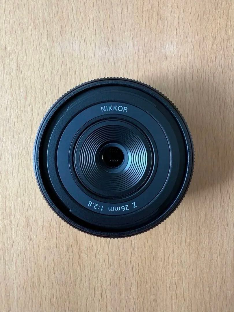 週末値下げ！NIKKOR Z 26mm f/2.8 レンズ フィルター付き