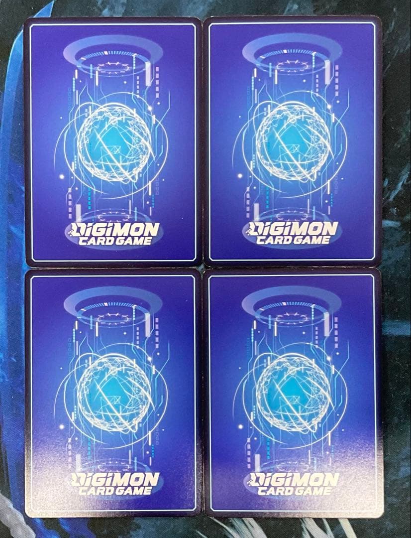 デジカ　メタルガルルモン　sec 4枚セット