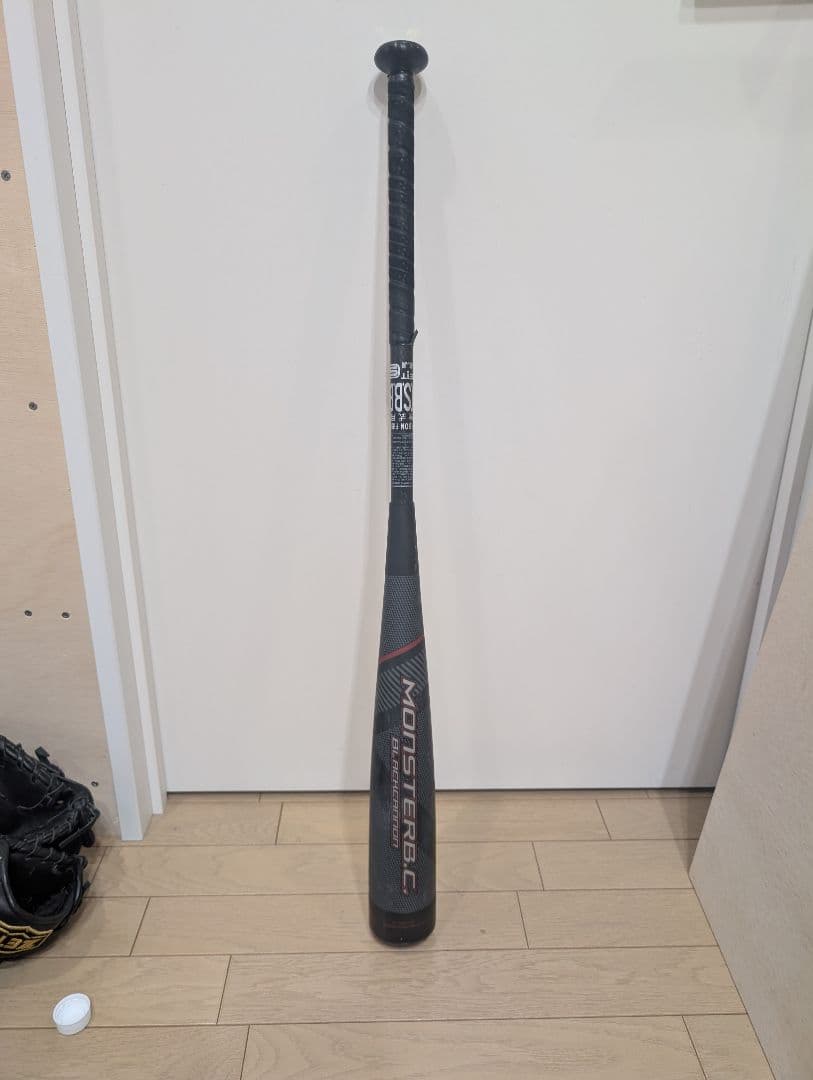 ZETT ブラックキャノン 軟式バット セット　MONSTER B.C.