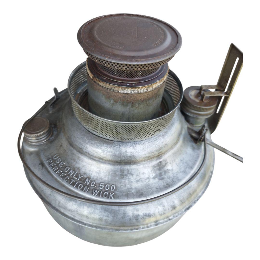 希少 パーフェクション 750 アメリカ製 ビンテージ ストーブ 琺瑯 底板付