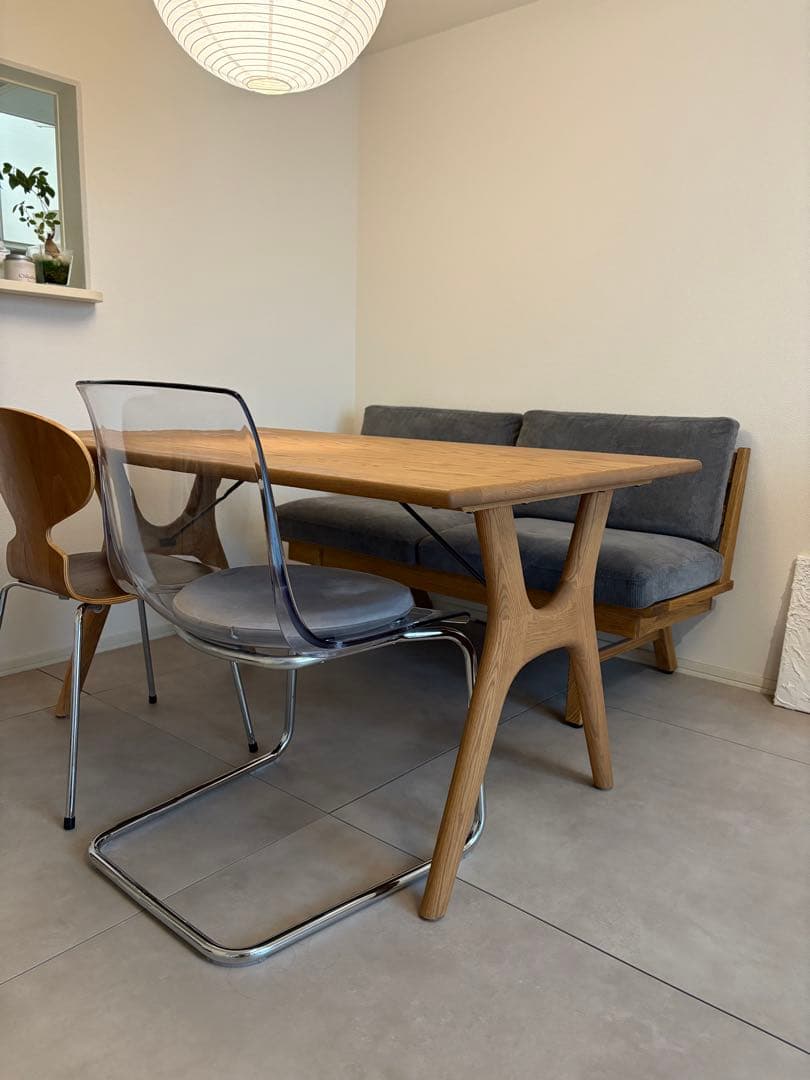 nakonakoさん【美品】MOMONATURAL NORDダイニングソファ