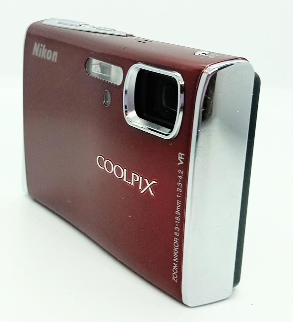Nikon COOLPIX S51 8.1MP 3X zoom レッド 美品