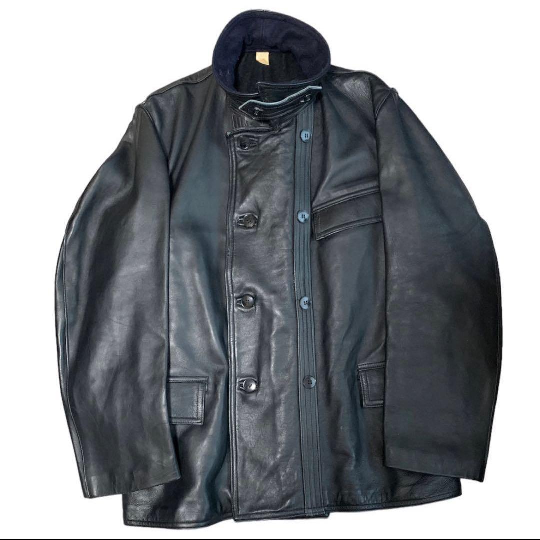 50s〜 コルビジェジャケット ウール襟 フレンチ vintage