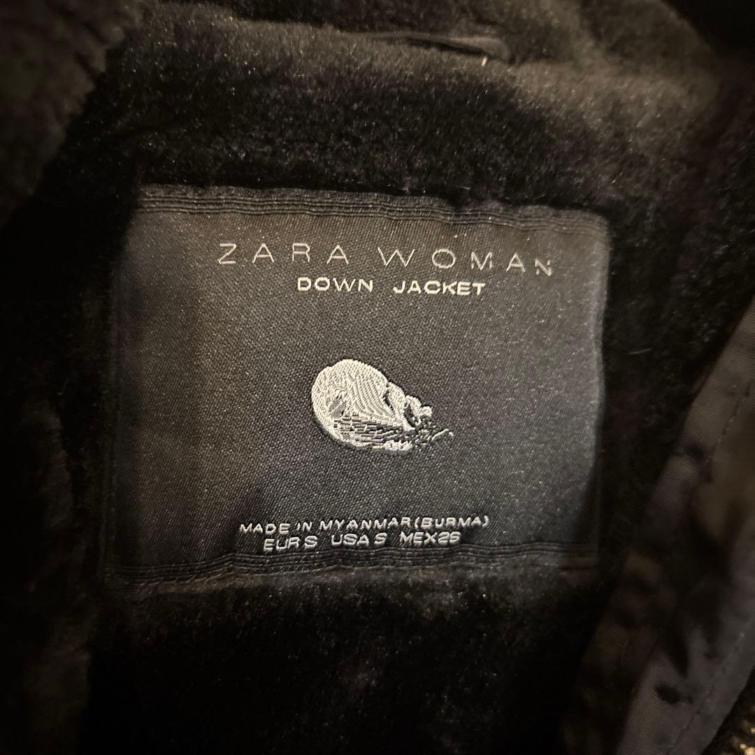ZARA ファーダウン