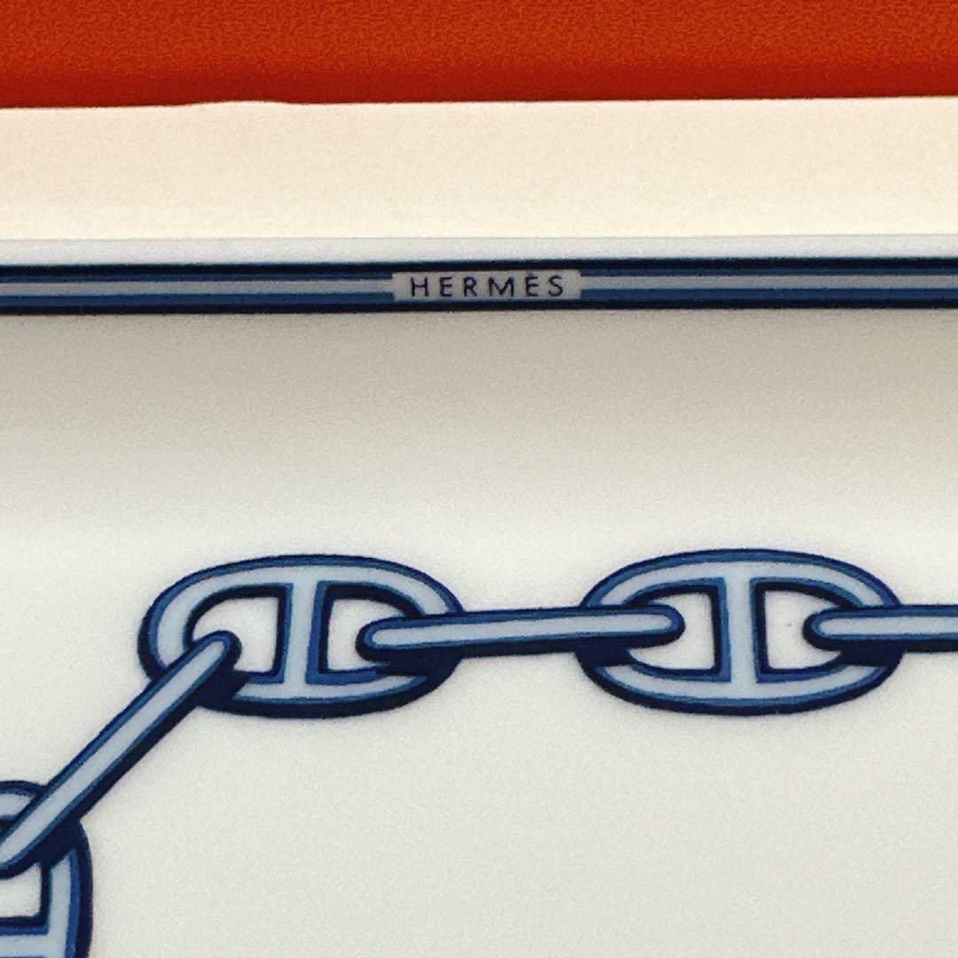 HERMES エルメス　シェーヌダンクル　スクエアプレート　角皿