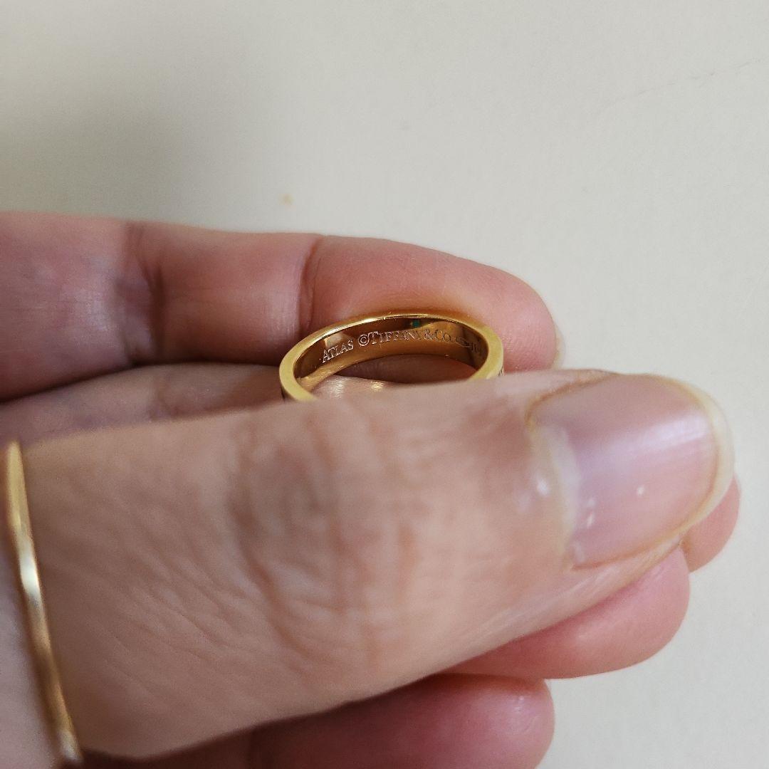 りょ❗ティファニーアトラスTIFFANY ATLAS　K 18リング