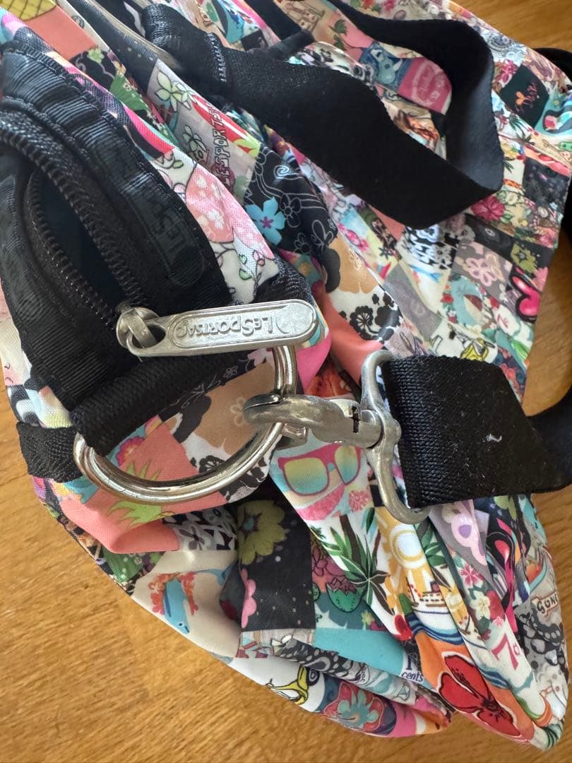 【ほぼ新品！】LeSportsac パッチワーク マザーズバッグ