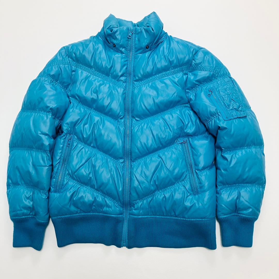 3WAY ユニクロ　ダウンジャケット　Y2K 平成　お兄系　光沢　ファー　M