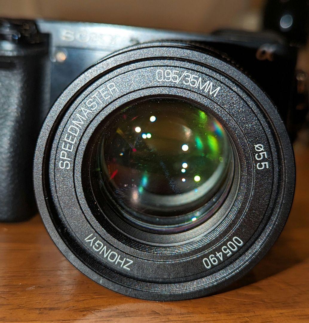 α6000 + speedmaster 35mm f0.95 iiセット