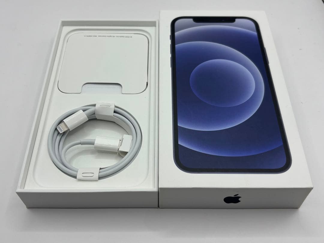 ◆Apple iPhone 12 ブラック 64GB SIMフリー◆