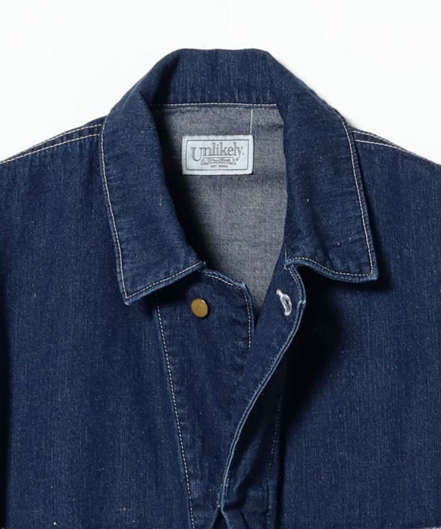 【最安値】 Unlikely Coverall Indigo Denim