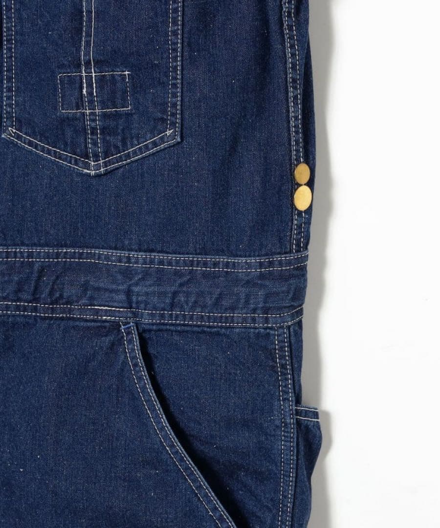 【最安値】 Unlikely Coverall Indigo Denim