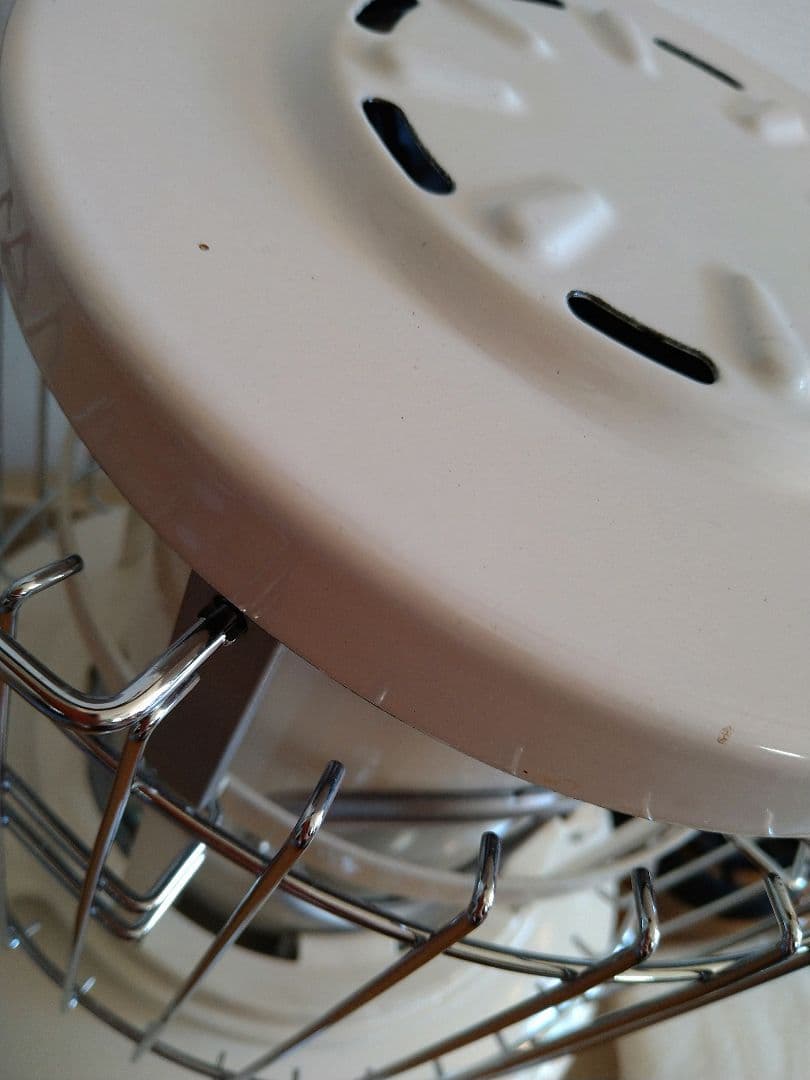 アラジン　ALADDIN　ポータブルガスストーブ　ストーブファン　オフホワイト