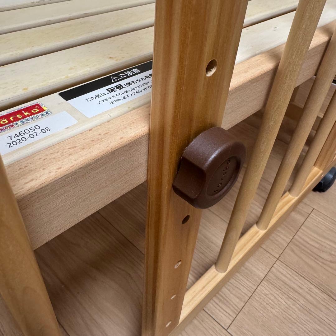 【ファルスカ】ベッドサイドベッド03 ナチュラルBED SIDE BED 03