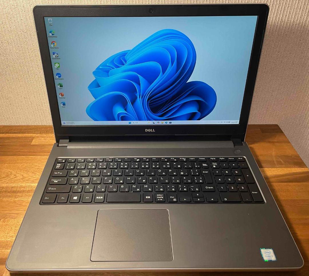 Win11搭載 第6世代i7 Inspiron メモリ16GB SSD480GB