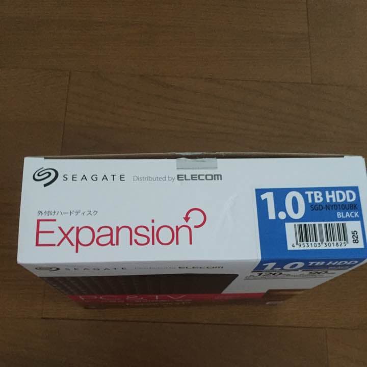 SEAGATE 1.0 TB HDD   外付けHDD